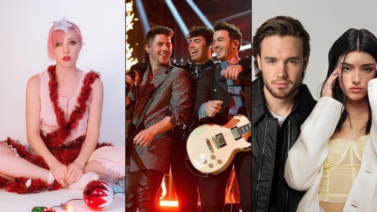 Carly Rae Jepsen, Jonas Brothers y Liam Payne estrenaron canciones navideñas.
