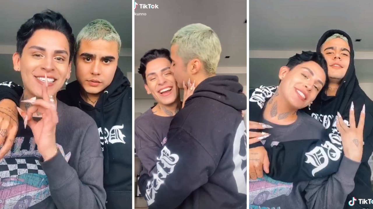 ¿Volvieron? Kunno y Santiago aparecen muy abrazaditos y causan confusión en redes sociales