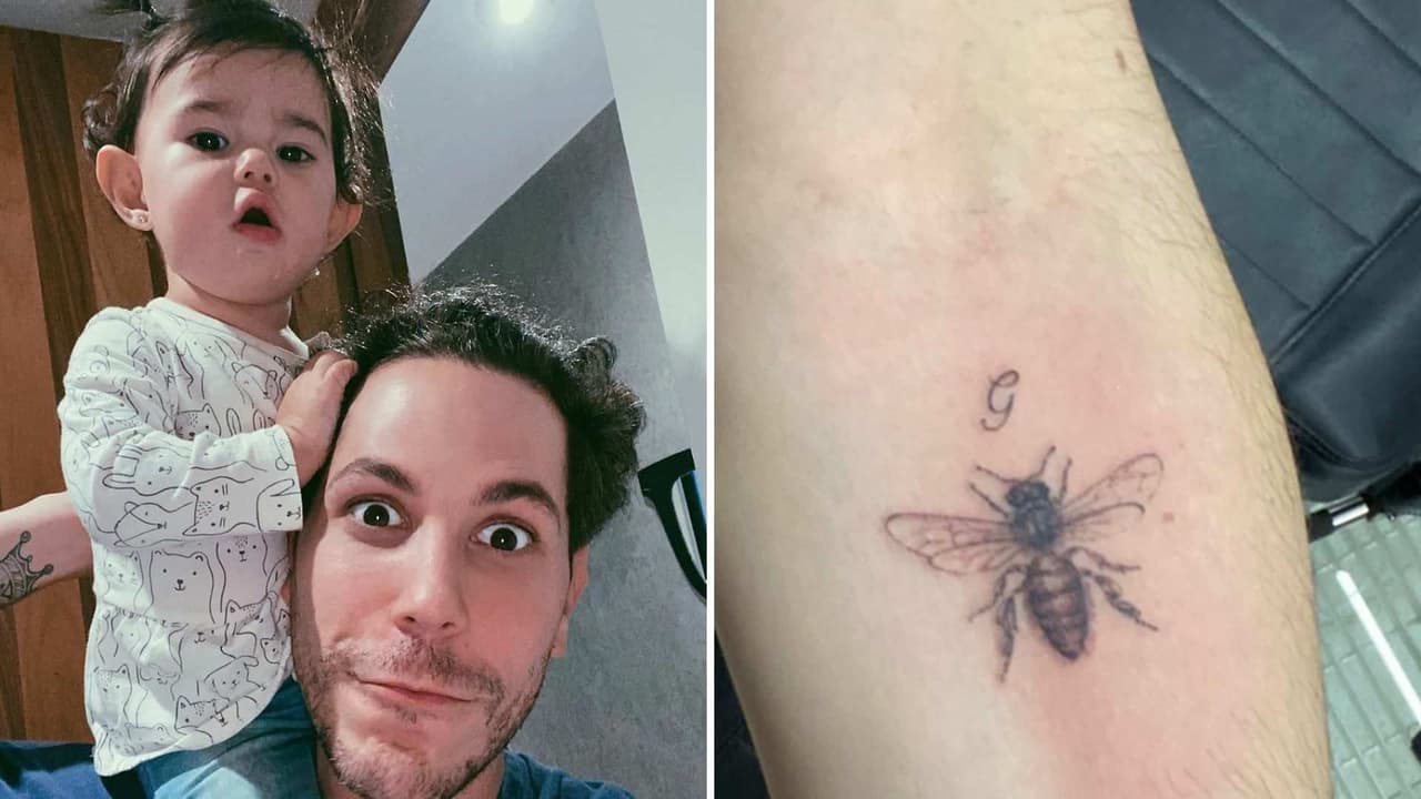 Christian Chávez se tatúa en honor a su sobrina y este fue el resultado (VIDEO)