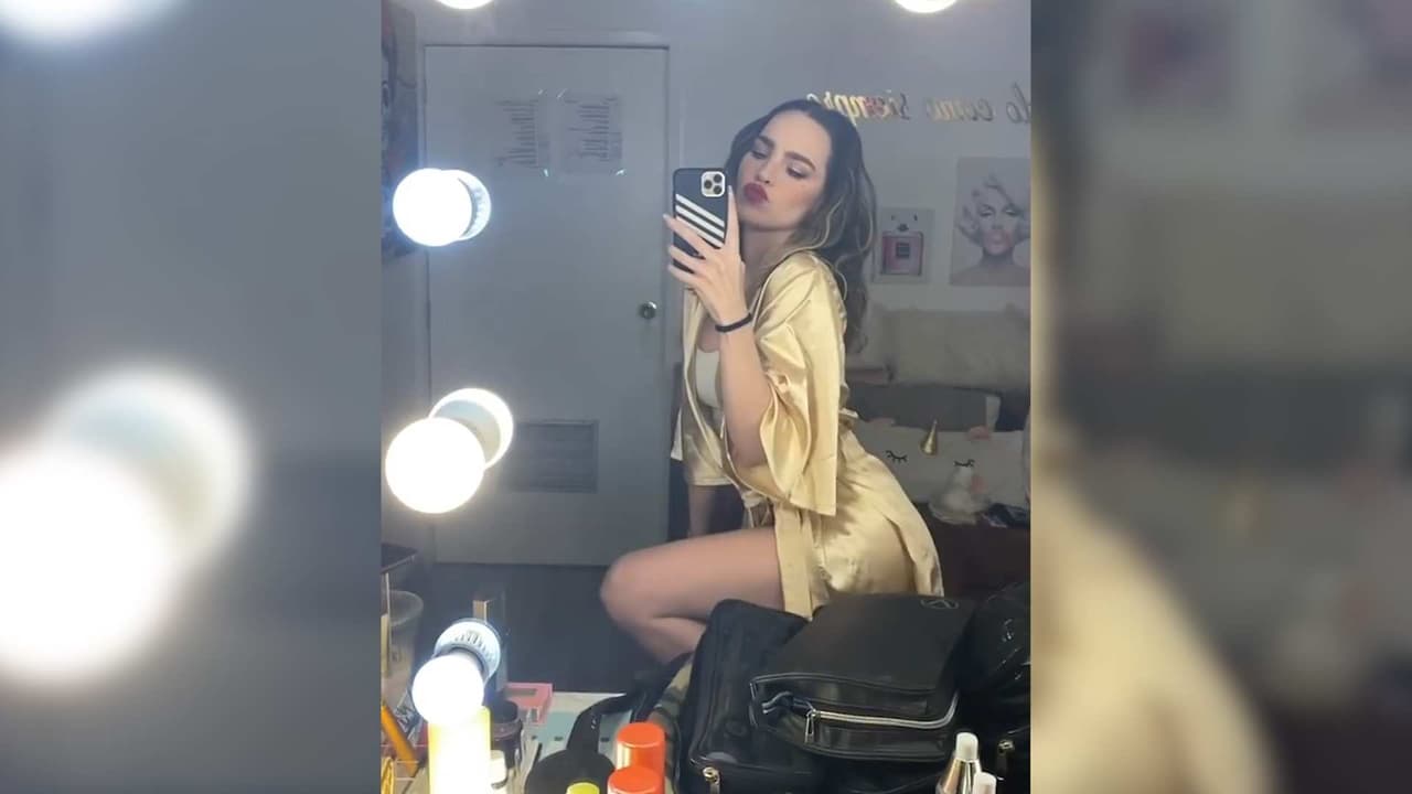 Video: Belinda se graba haciendo sensual baile en su camerino