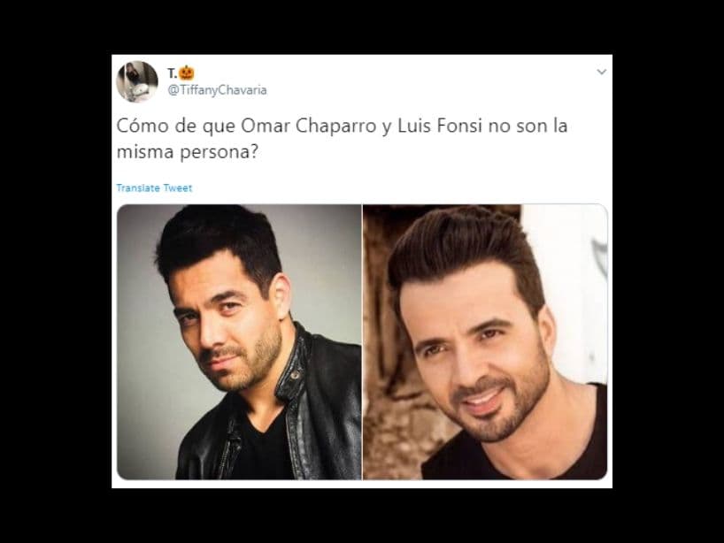 Lo más curioso es que no Joe Jonas no es la única copia de Omar Chaparro, también Luis Fonsi fue descubierto como uno de sus dobles.