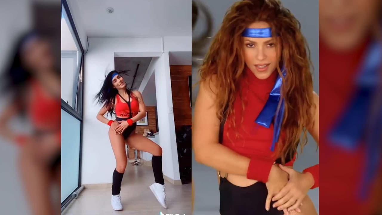Por bailar como Shakira a María León la censuraron en TikTok