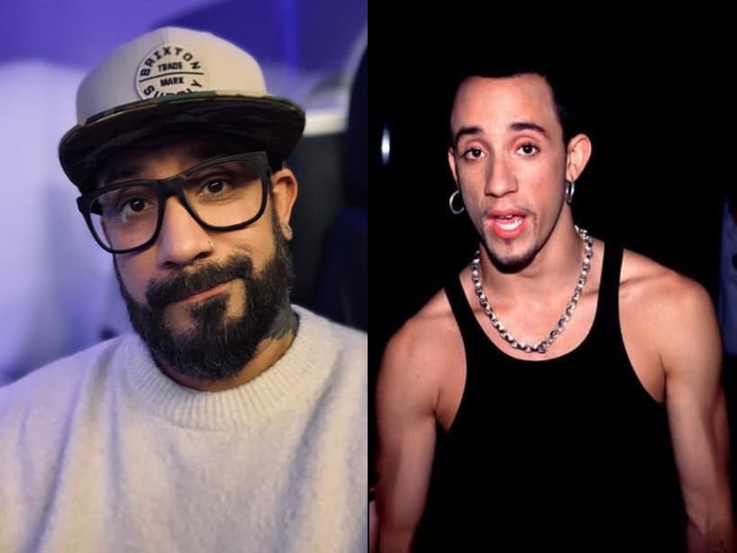 Antes y después de AJ McLean, integrande de los Backstreet Boys.