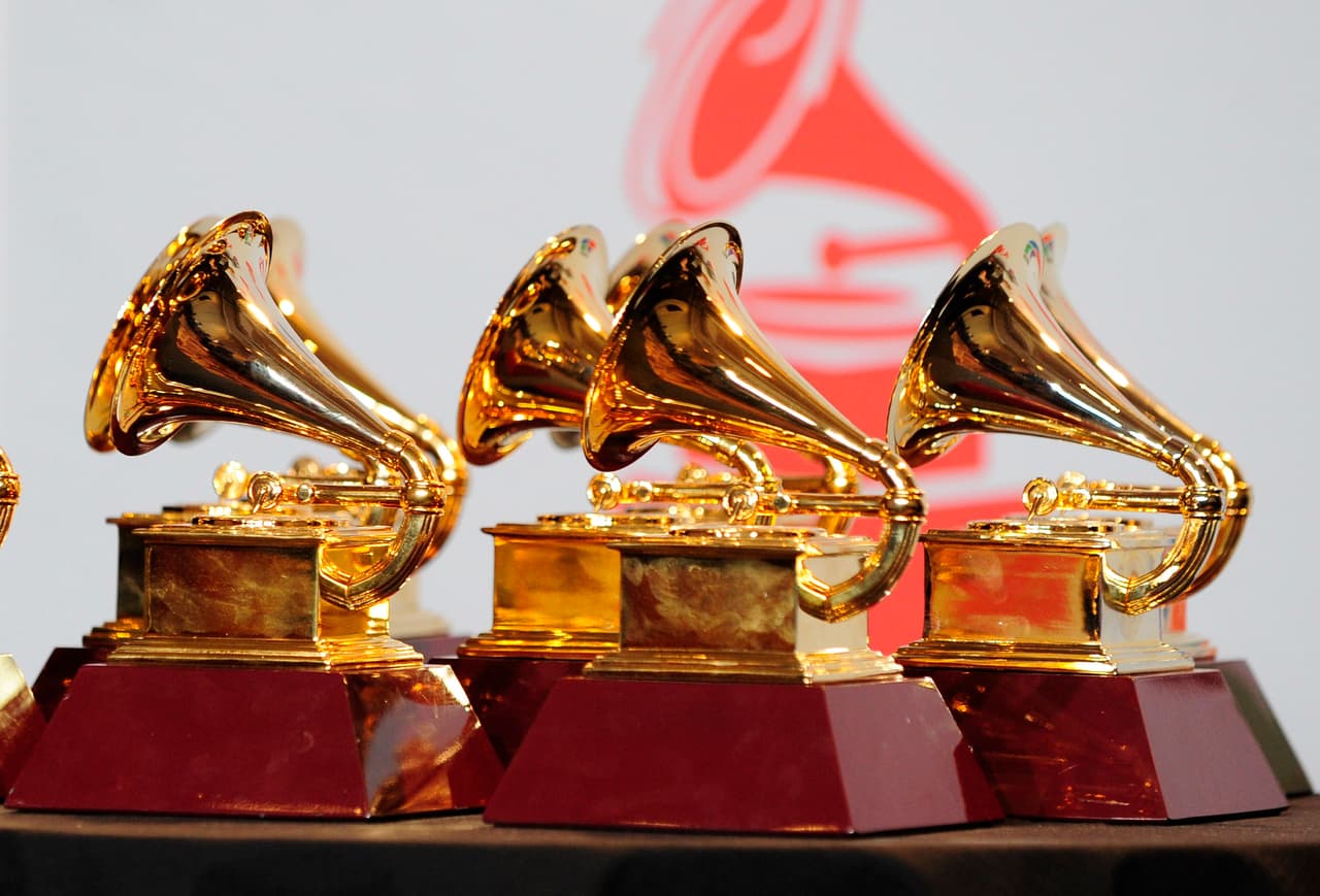 LAS VEGAS, NV - NOVEMBER 10: A general view of the atmosphere in the press room during the 12th annual Latin GRAMMY Awards at the Mandalay Bay Resort & Casino on November 10, 2011 in Las Vegas, Nevada. (Photo by Steven Lawton/FilmMagic)