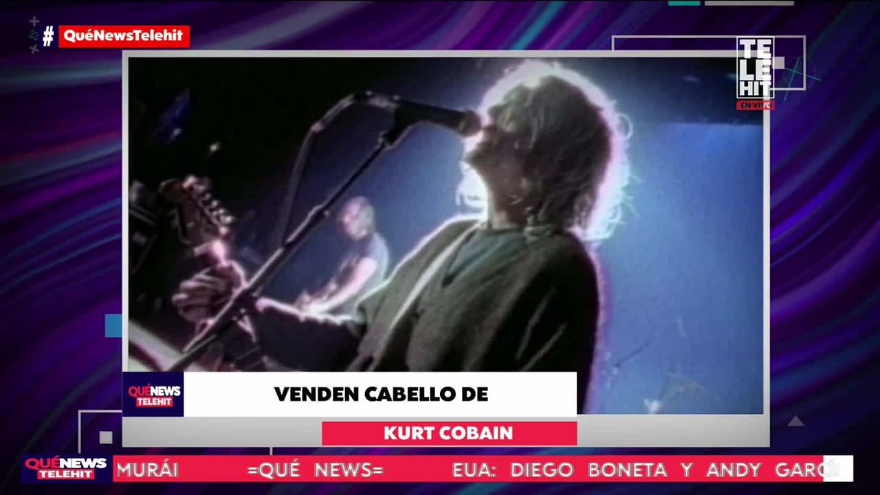 Venden cabello de Kurt Cobain: ¿Cuánto cuestan sus mechones?