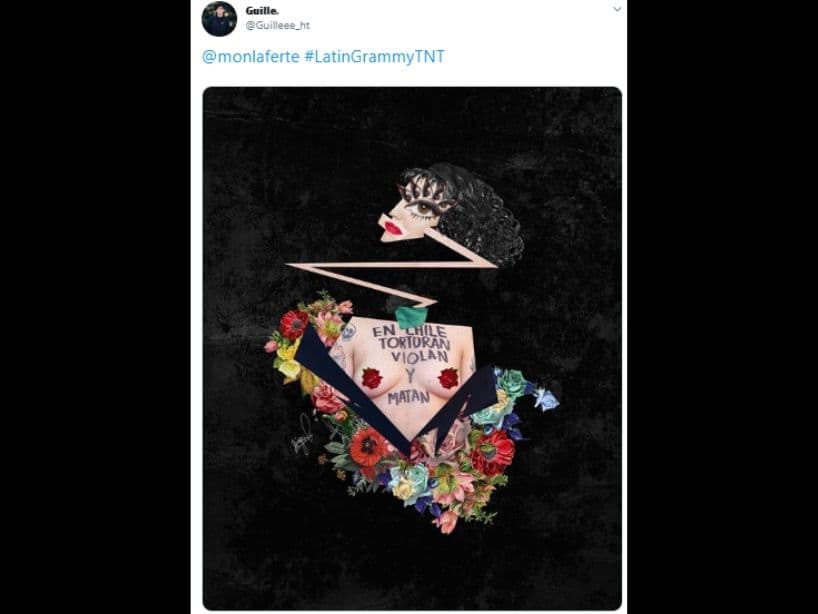 Incluso un intento de fragmentar a la Chilena para darle otra mirada al mensaje, fue publicado en las redes sociales.