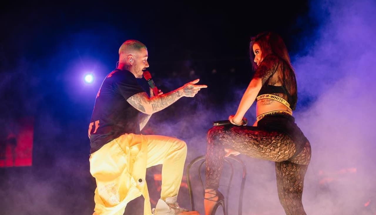 Los intérpretes dieron un sensual show en Florida, Estados Unidos