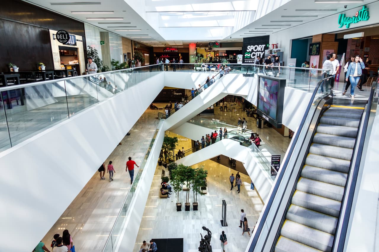 The interior of Plaza Carso. (Photo by: Jeffrey Greenberg/Universal Images Group via Getty Images)