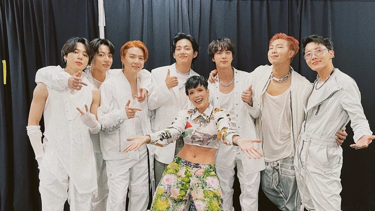BTS: Halsey asiste a concierto de la banda de K-Pop y el ARMY enloquece