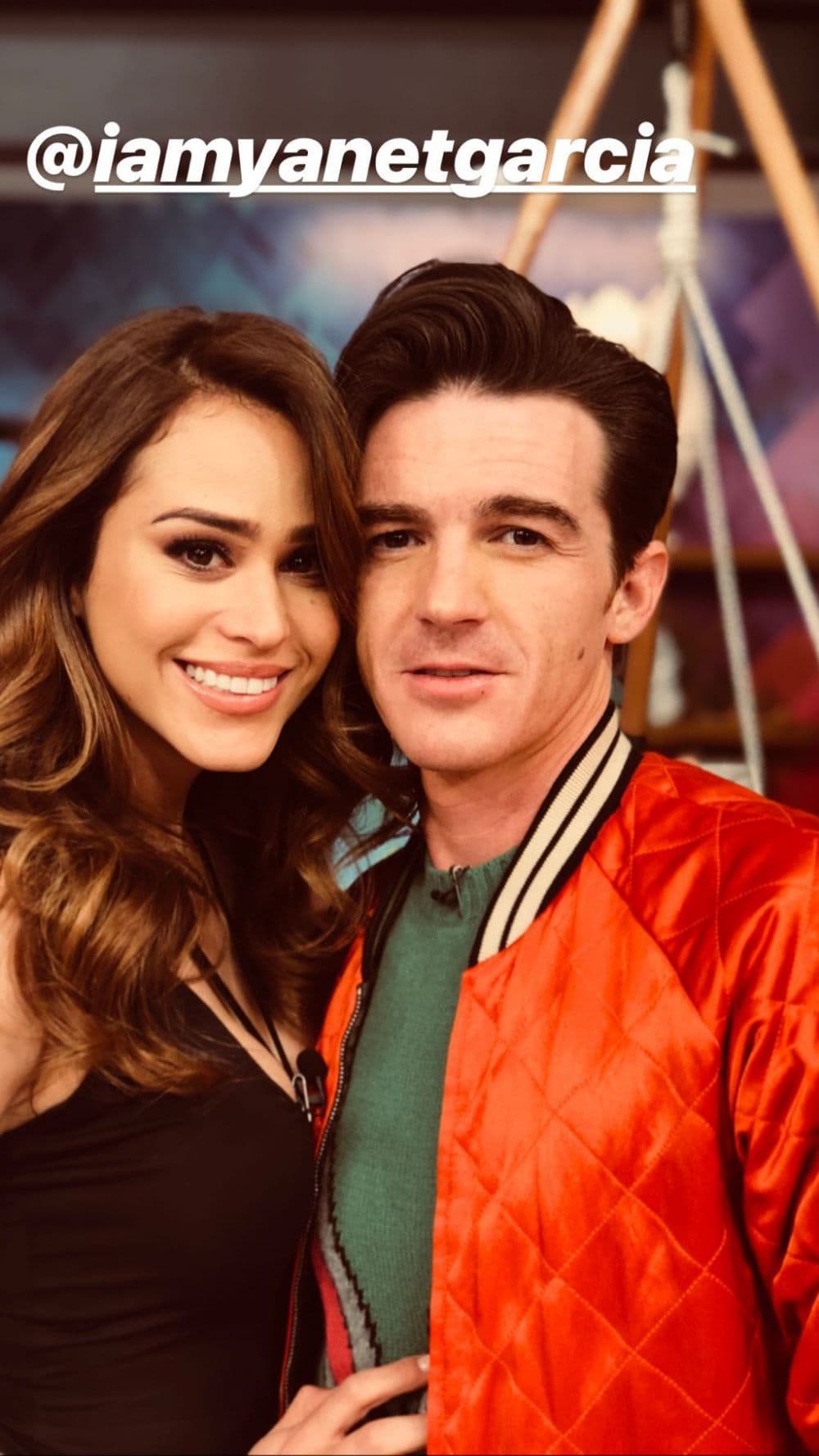 Yanet lució muy emocionada de conocer a Drake