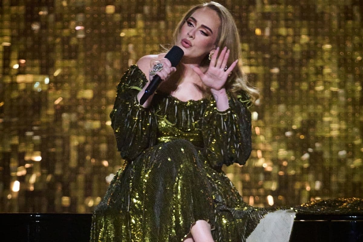 Adele se presentó en los Brit Awards 2022 en el O2 Arena de Londres