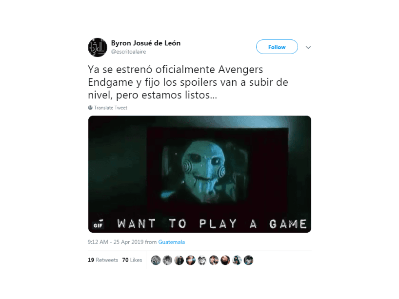 Al final del día, lograr sobrevivir sin spoilearte y estar dentro de las redes sociales, es un juego de vida o muerte.
