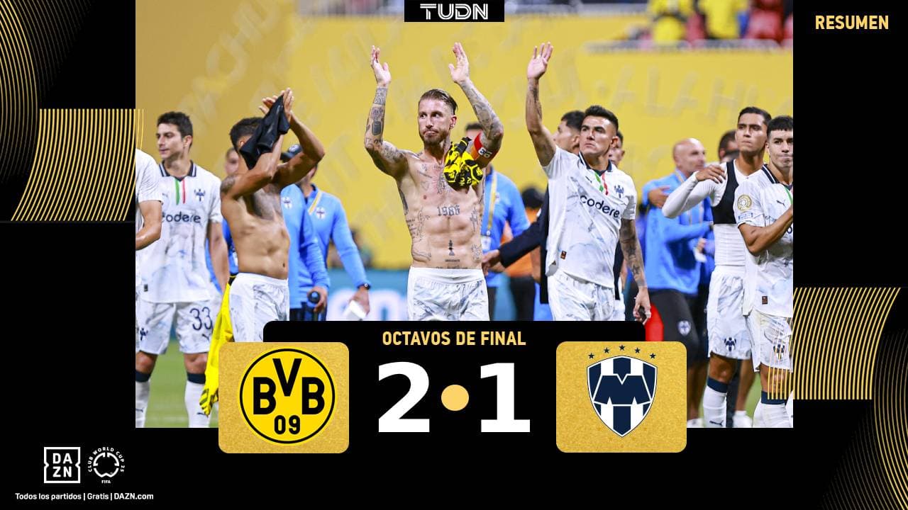 ¡Monterrey vende cara la derrota ante el Dortmund! 