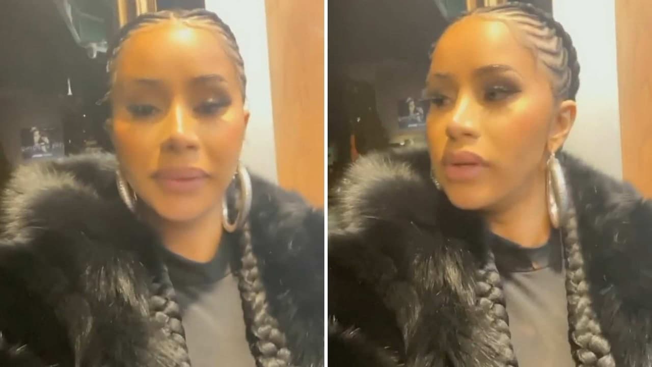 Cardi B alivia su estrés de las elecciones estadounidenses fumándose tres cigarros a la vez