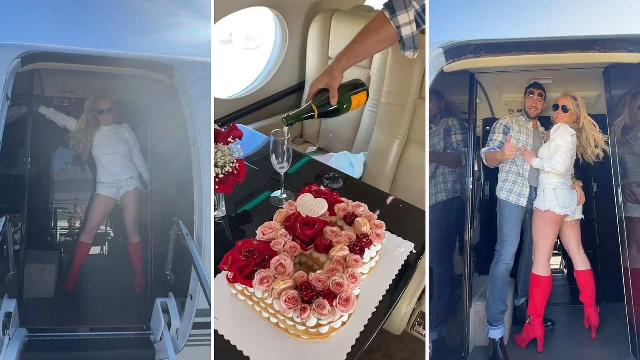 Britney Spears es sorprendida en su cumpleaños con mariachi y fuegos artificiales
