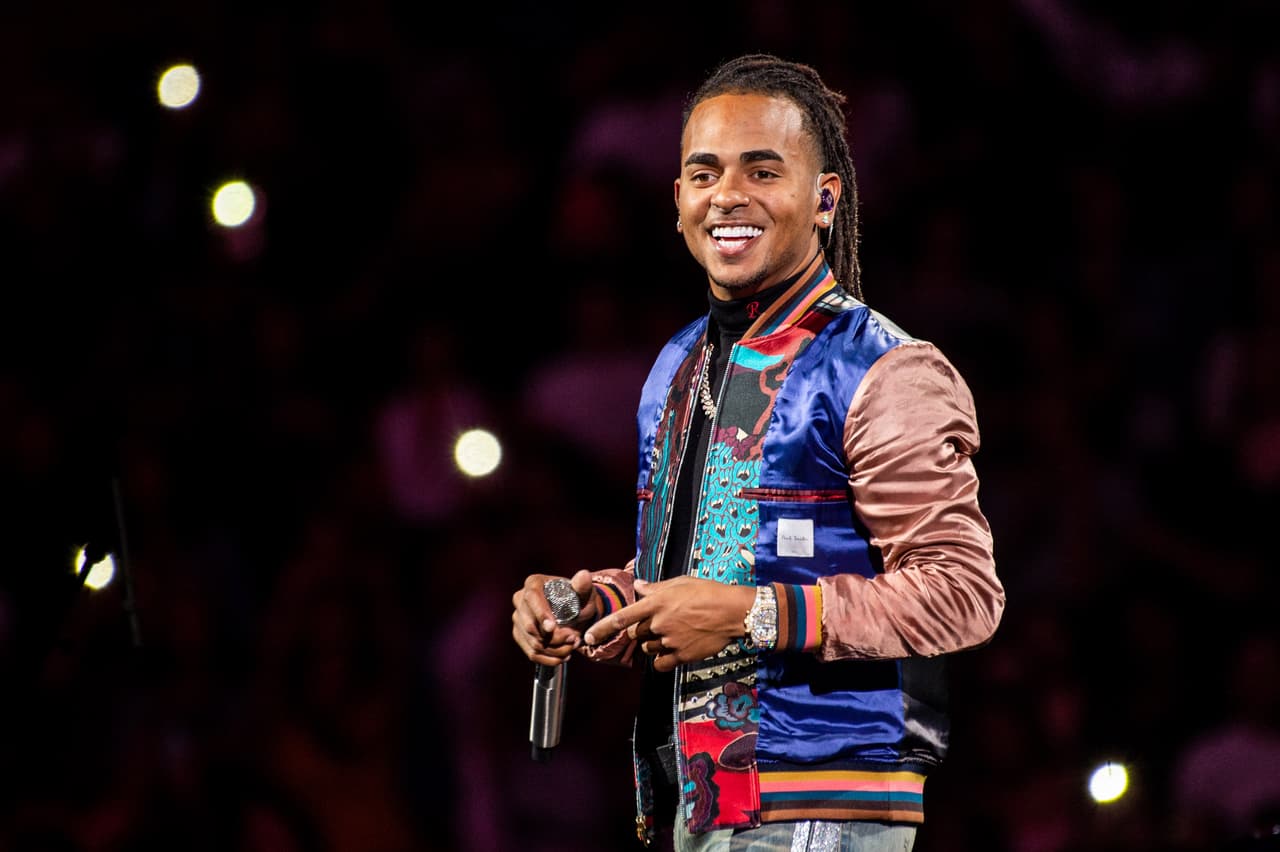 NEW YORK, NY - SEPTEMBER 22: Ozuna performs live in concert at Madison Square Garden on September 22, 2018 in New York City. (Photo by Steven Ferdman/Getty Images)