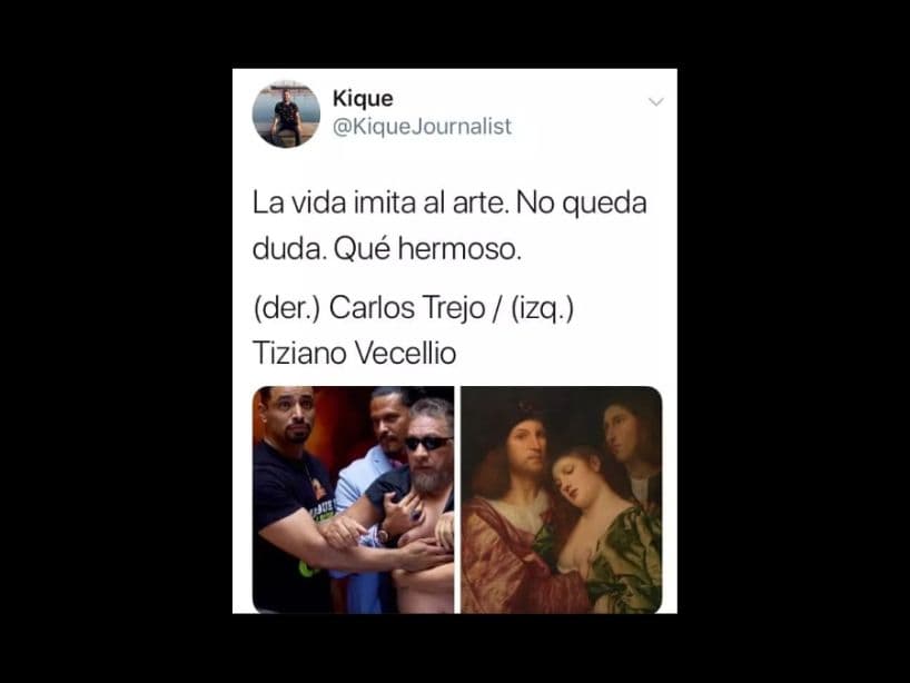 Hasta la escena en la que intenta retirar a Carlos Trejo, fue vista como una obra de arte.
