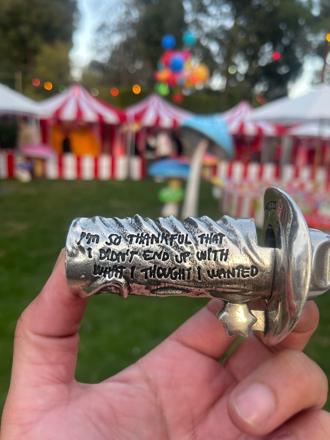 Encendedor obsequiado durante la fiesta de Justin Bieber