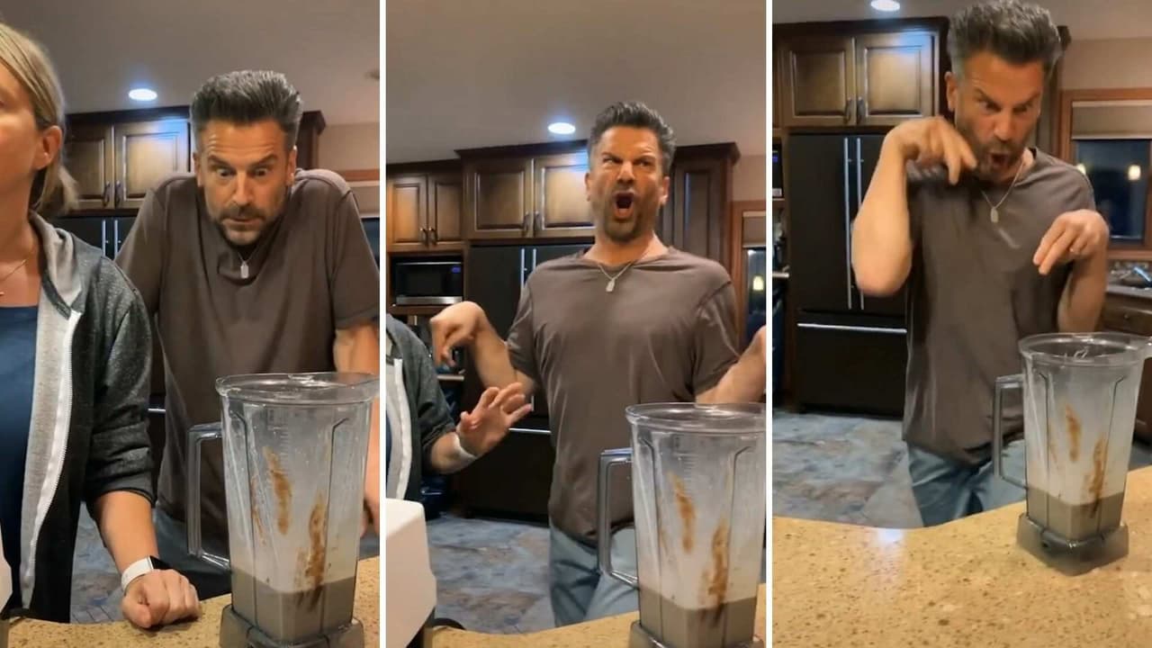 Cuando este papá escucha la palabra ‘Dadosour’, él se convierte en dinosaurio salvaje y loco