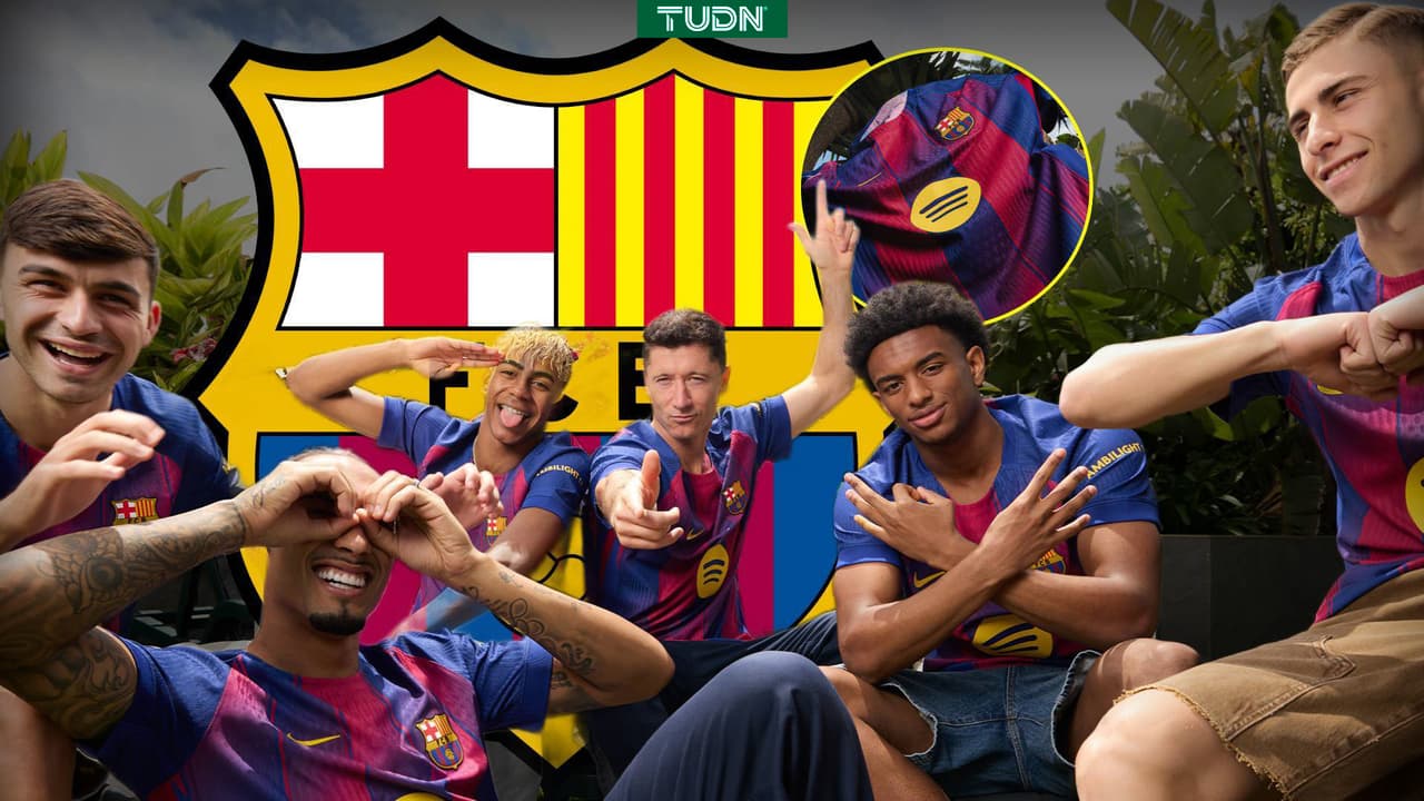 Sí es la innovadora playera del Barça