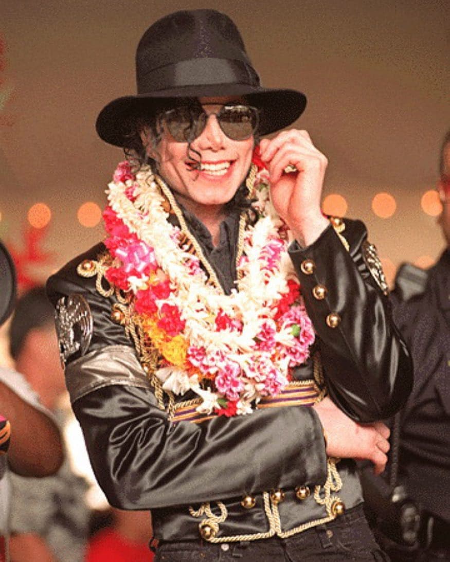 Michael Jackson en el Aloha Stadium de Hawaii, 1997.