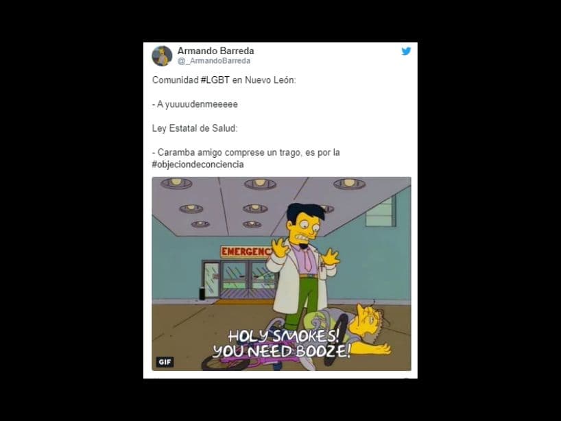 Esta situación se ha salido tanto de control, que bien podría ser parte de la trama de un capítulo de Los Simpson.