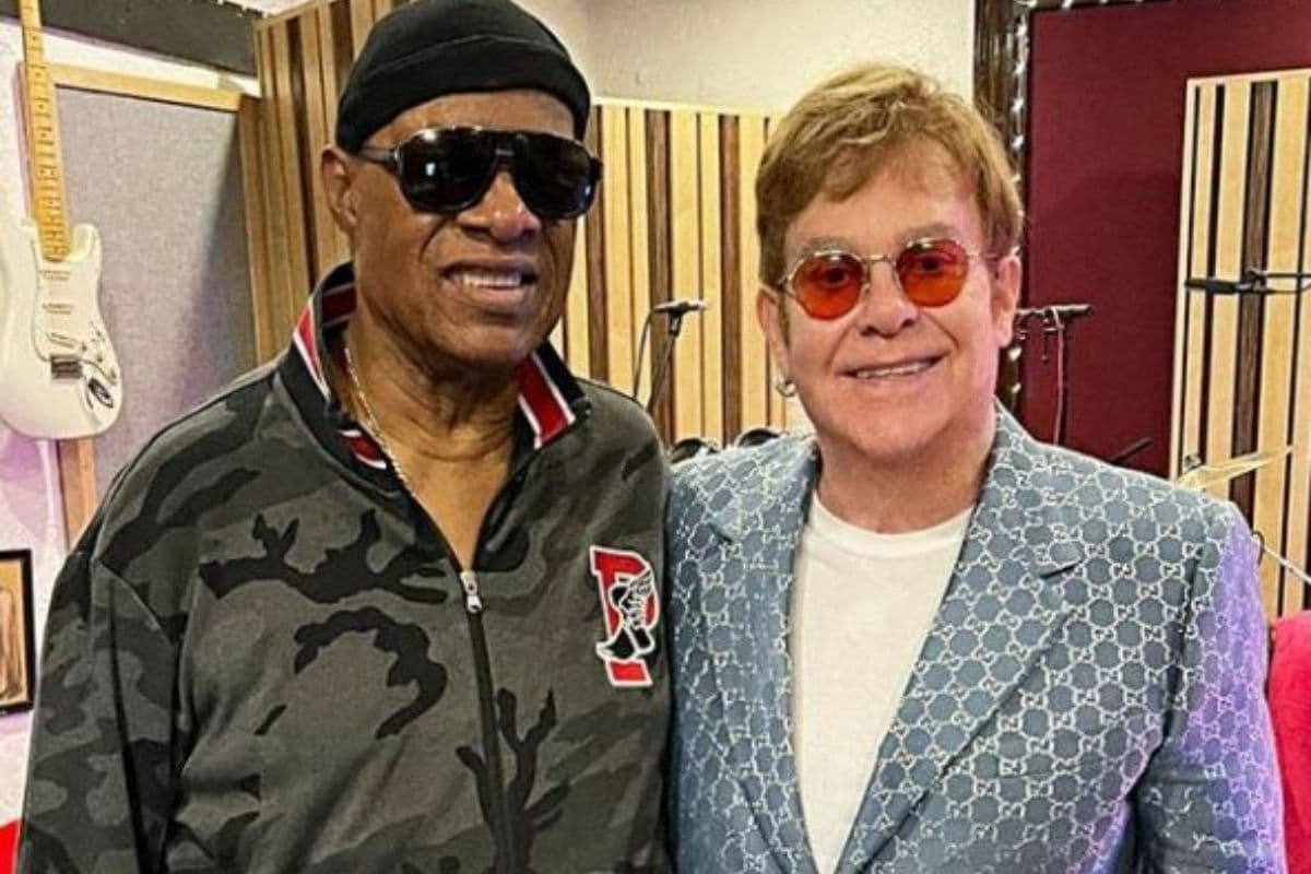 Elton John y Stevie Wonder volvieron a grabar juntos y lanzaron "Finish Line"
