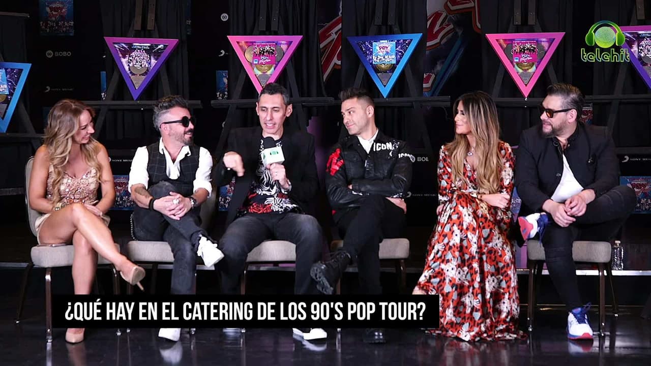 ¡Revelan el secreto! Esto es lo que hay en el backstage del 90’s Pop Tour