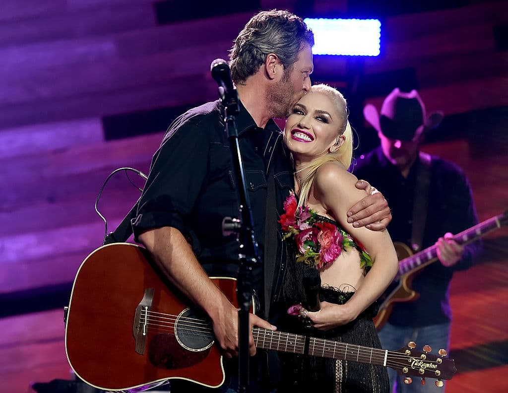 Blake Shelton y Gwen Stefani, 2016