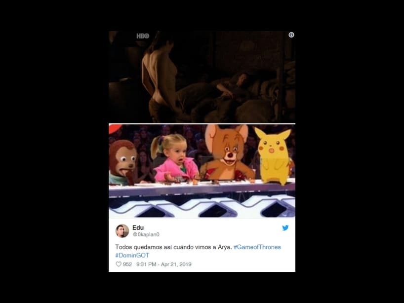 La escena impresionó tanto a los fans que se necesitó más de un meme para expresarlo.