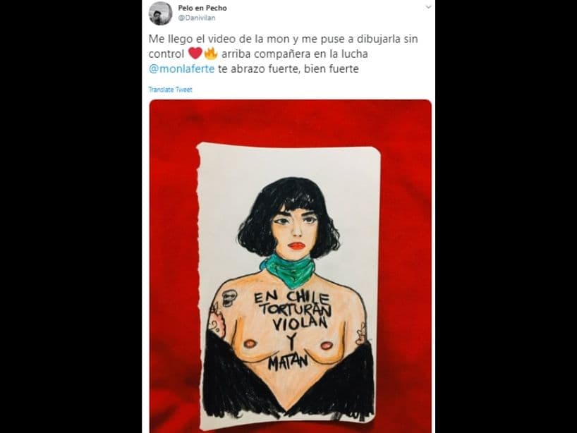 Algunos han aclarado que el momento fue tan potente que entraron en catarsis hasta que lo sacaron con el dibujo.