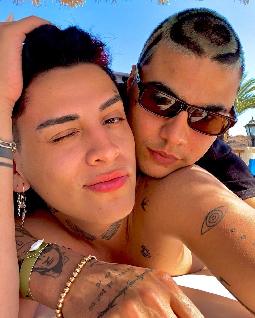 Kunno comparte en Instagram una foto con Santiago, su nuevo novio