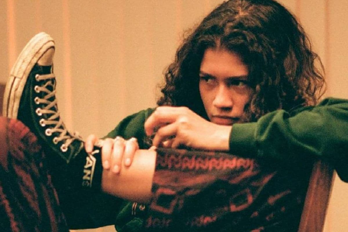 Zendaya en el papel de 'Rue' de 'Euphoria'