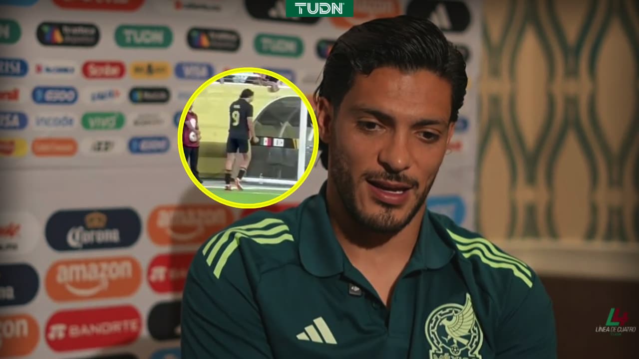 Raúl aclara "rabieta" al salir de cambio ante Arabia