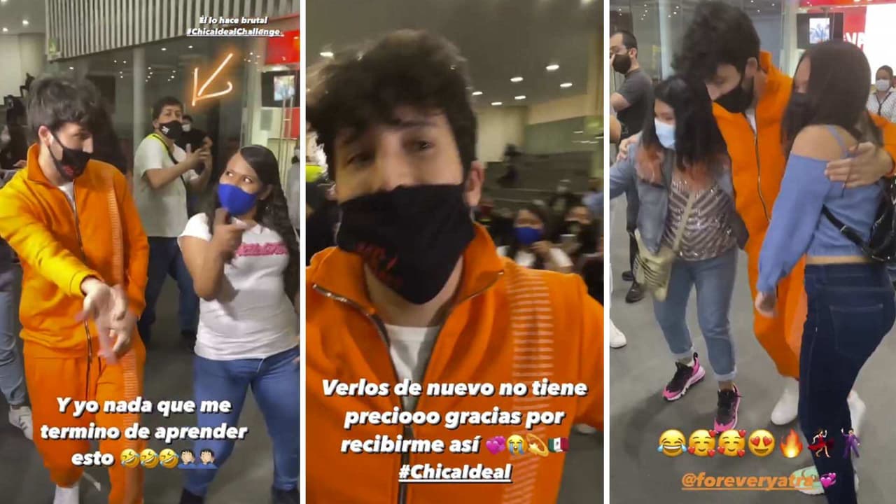 Sebastián Yatra está en México y armó un tremendo baile con sus fans: ‘Los amo’