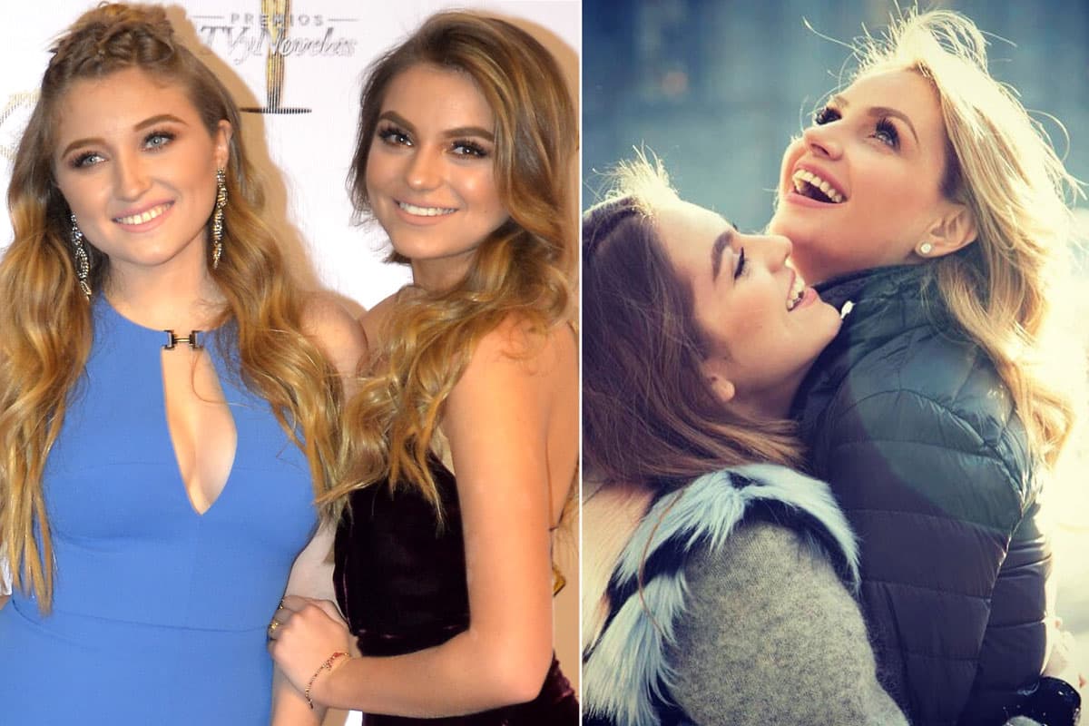 Angélica Rivera, Sofía y Fernanda Castro