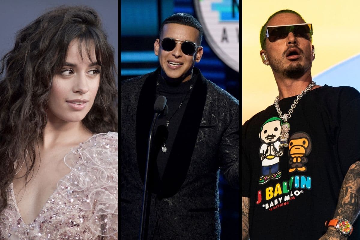 Camila Cabello, Daddy Yankee y J Balvin