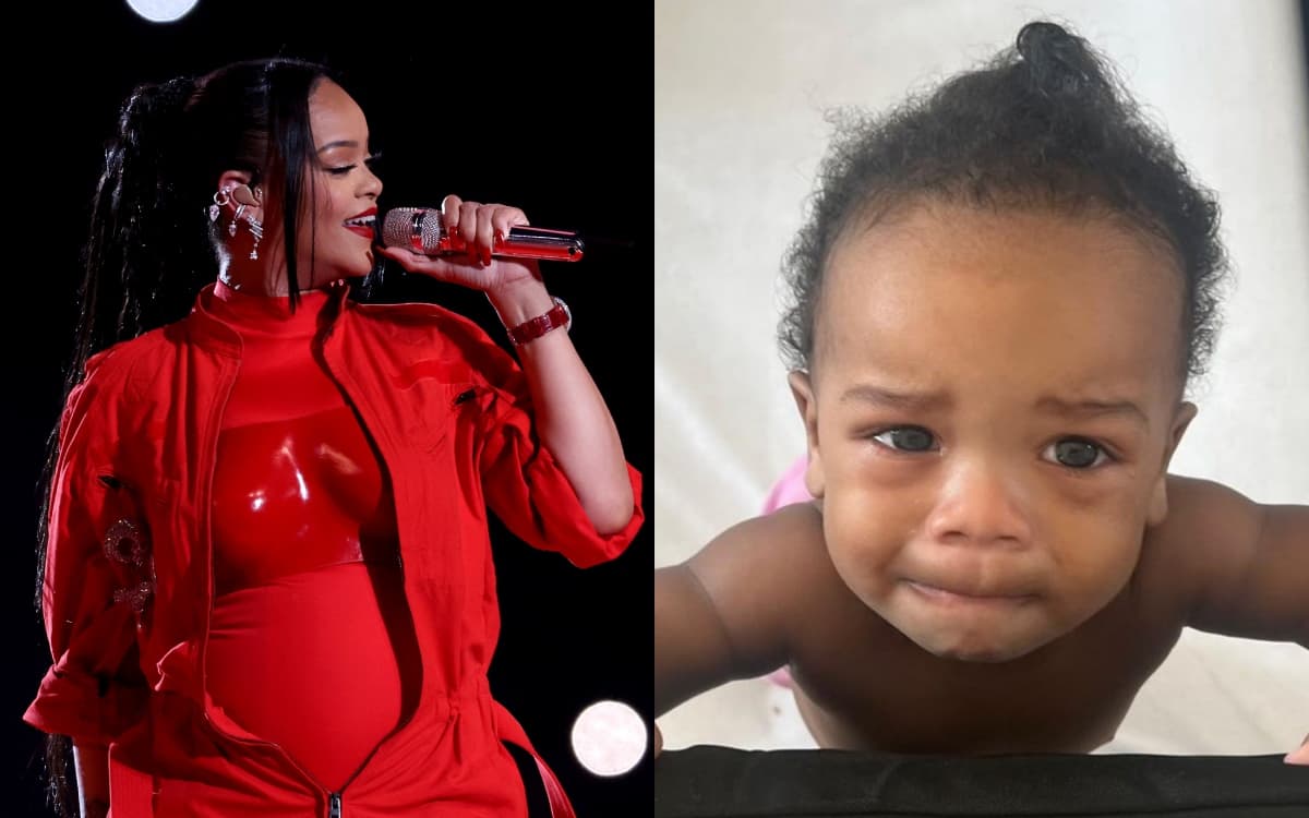 ¿Celos?: así reaccionó hijo de Rihanna porque su hermano irá a los Oscar