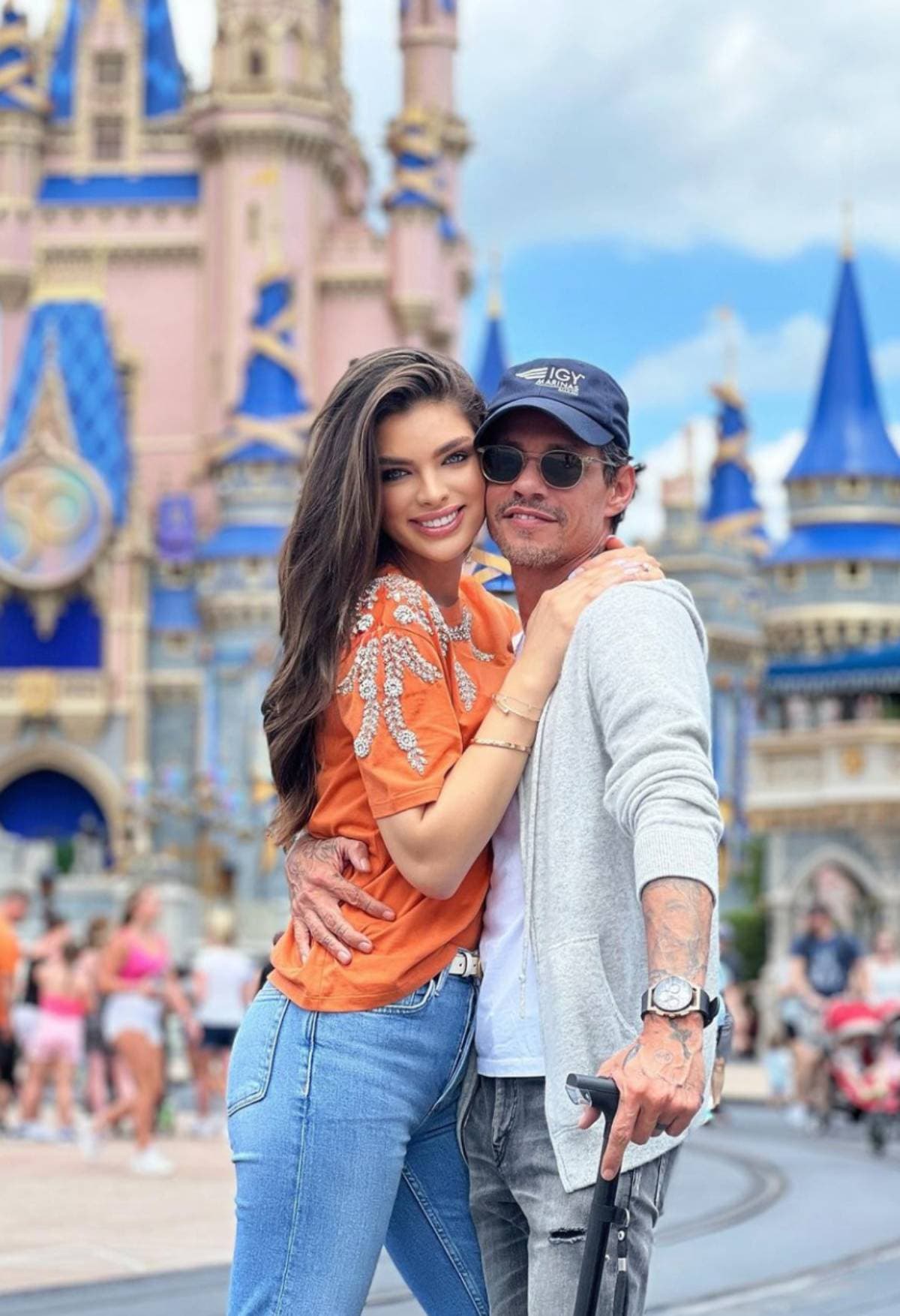 Revelan por qué Marc Anthony no fue al baby shower de Nadia Ferreira