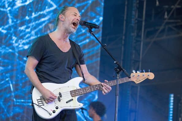 AUSTIN, TEXAS - OCTOBER 04: Singer-songwriter Thom Yorke of Tomorrow’s Modern Boxes performs onstage during weekend one, day one of Austin City Limits Music Festival at Zilker Park on October 04, 2019 in Austin, Texas. (Photo by Rick Kern/WireImage)