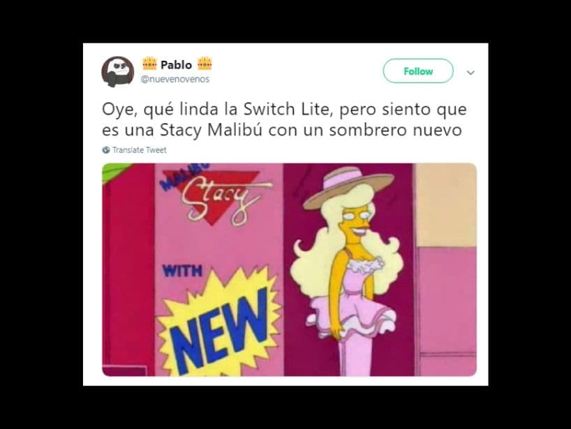 Otros “muy vivos” recordaron el capítulo de Los Simpson en el que se intentan vender la misma muñeca, sólo con un sombrero diferente.