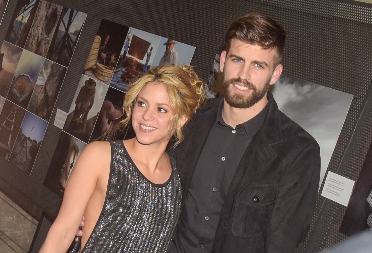 Shakira y Gerard Piqué en 2016