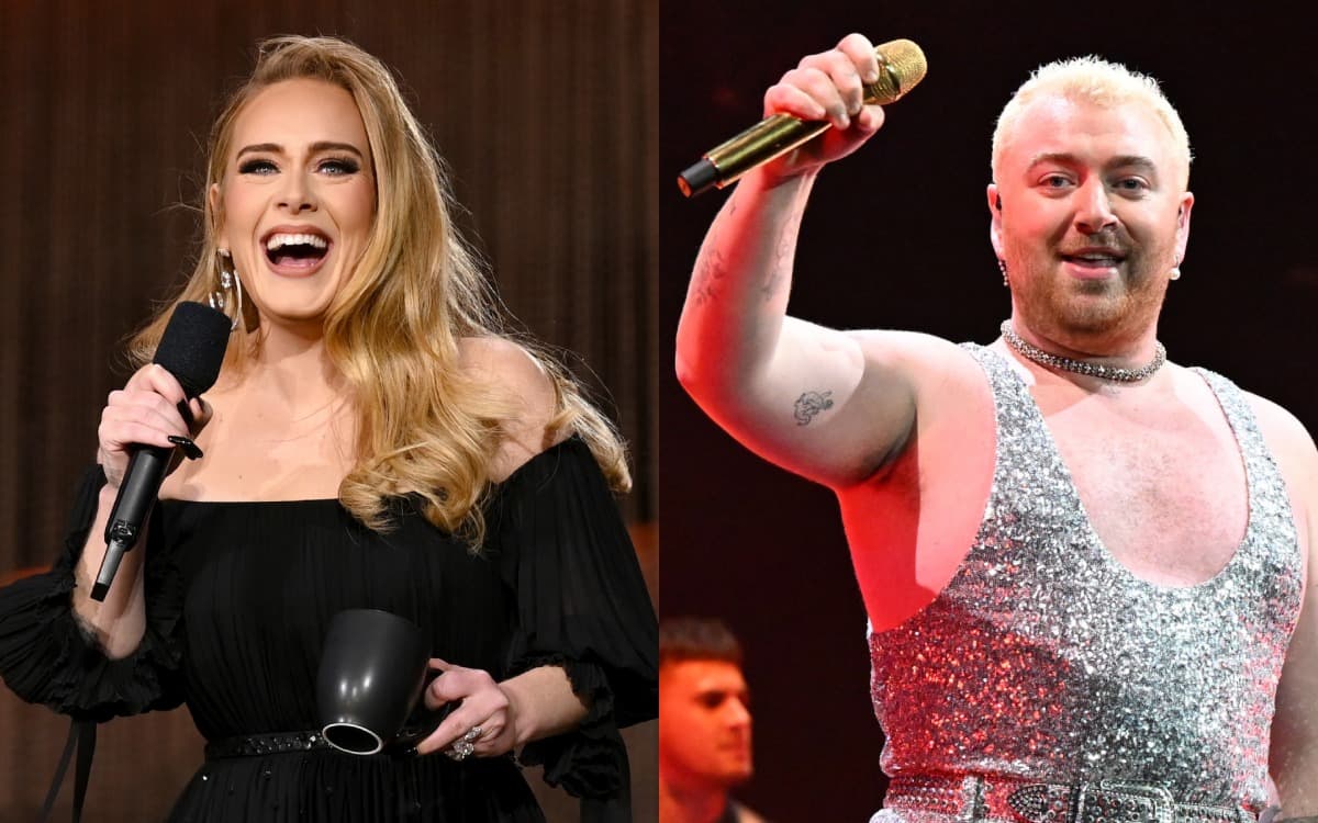 Adele y Sam Smith ha sido comparados por su similitud de voz