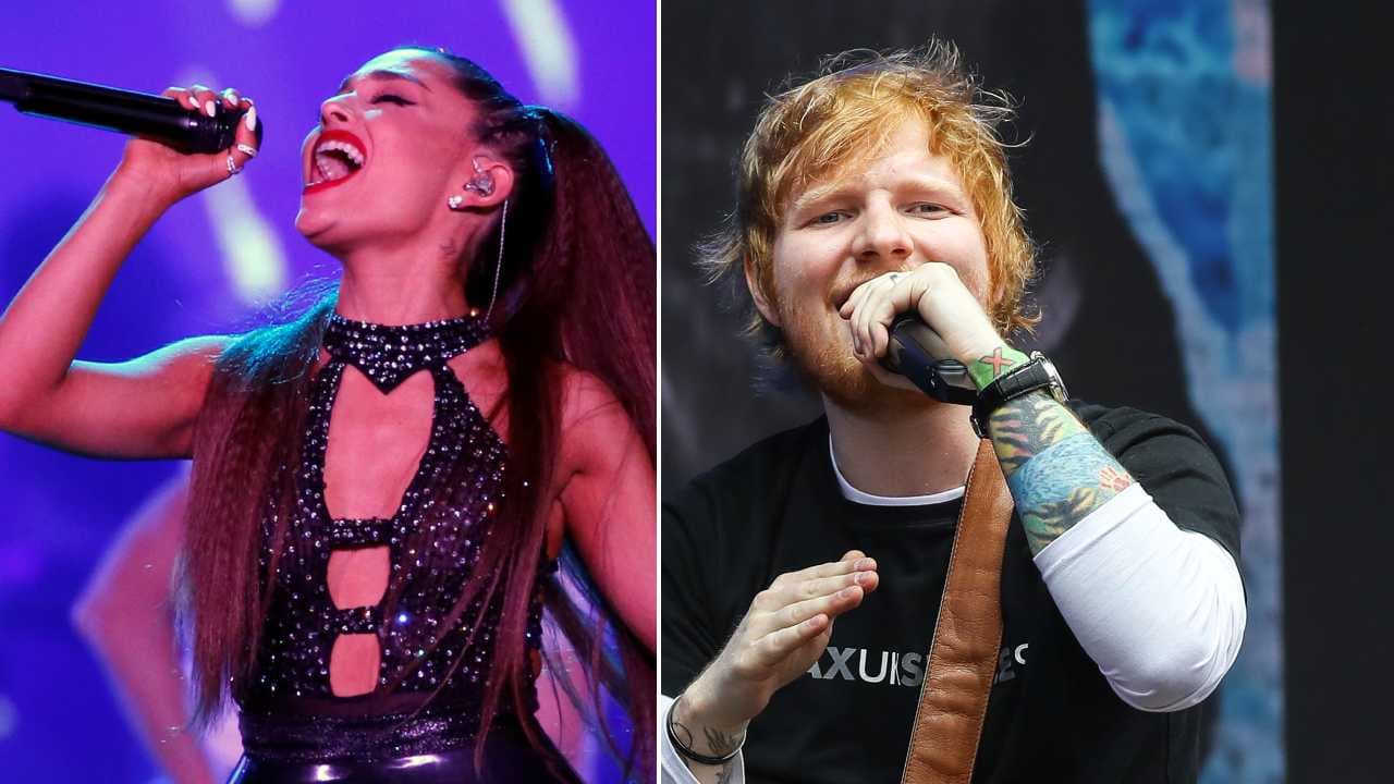 Censuran canciones de Ariana Grande y Ed Sheeran por ‘pornográficas’