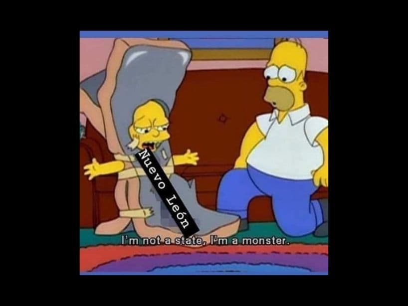 Además, los usuarios utilizaron a Los Simpson para dejar en claro lo que piensan al respecto.