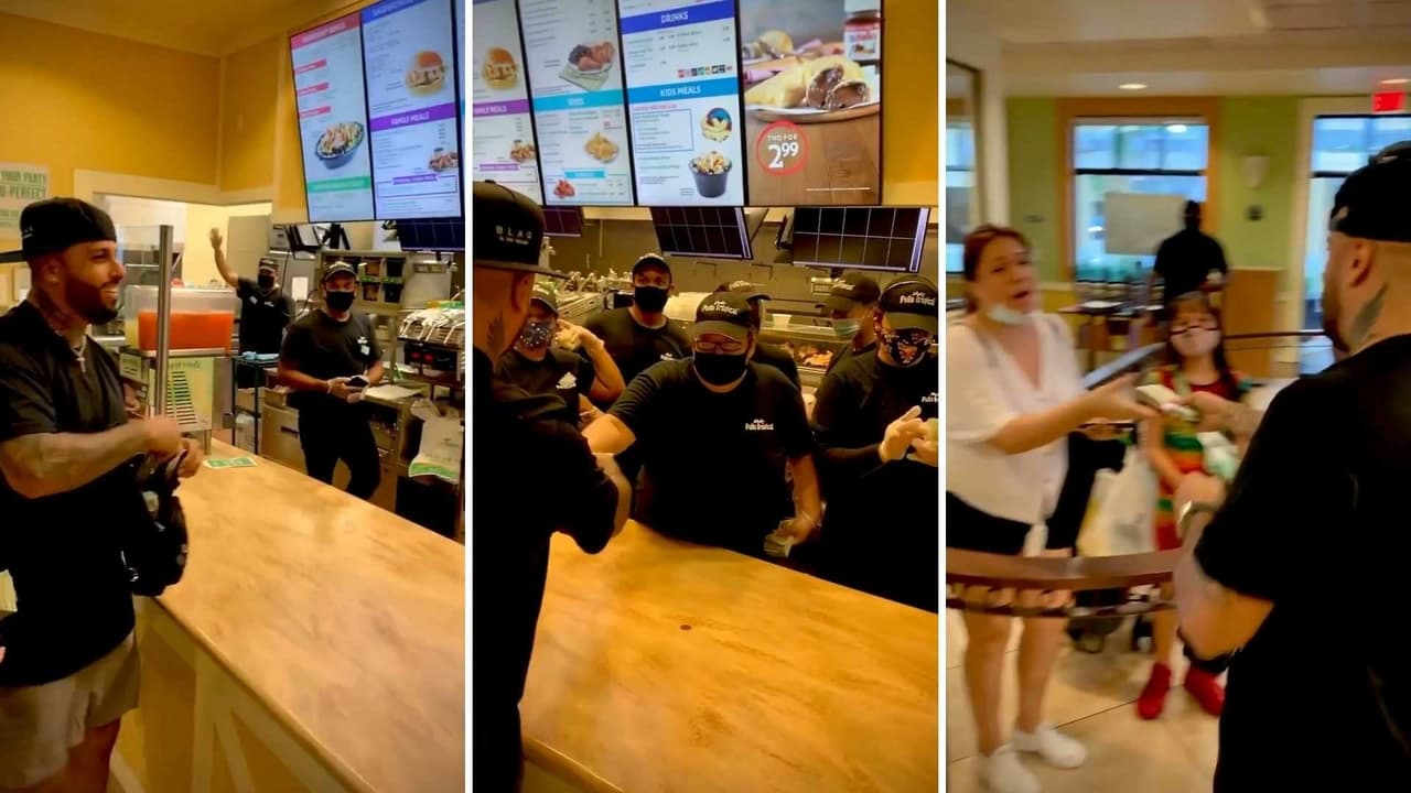Este es el momento en el que Nicky Jam les regaló dinero a trabajadores de un restaurante