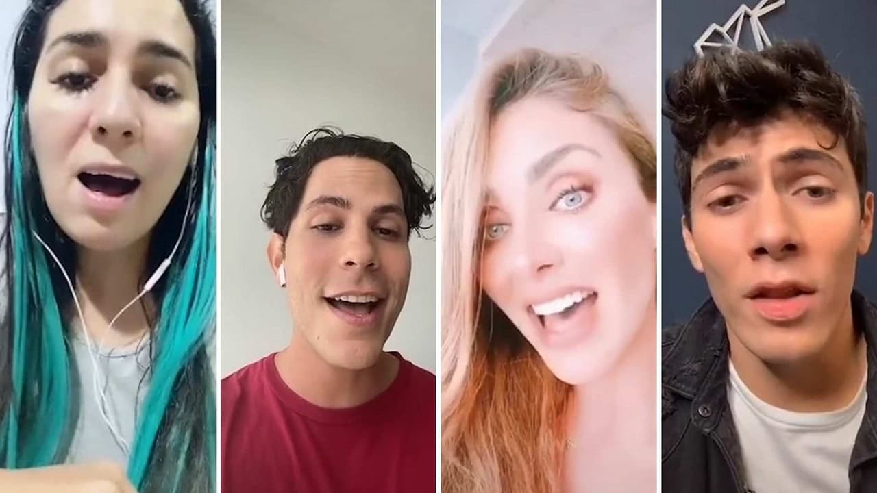 Anahí y Christian Chávez se 'reunieron' para cantar 'Sálvame' y enamoraron a todos sus fans