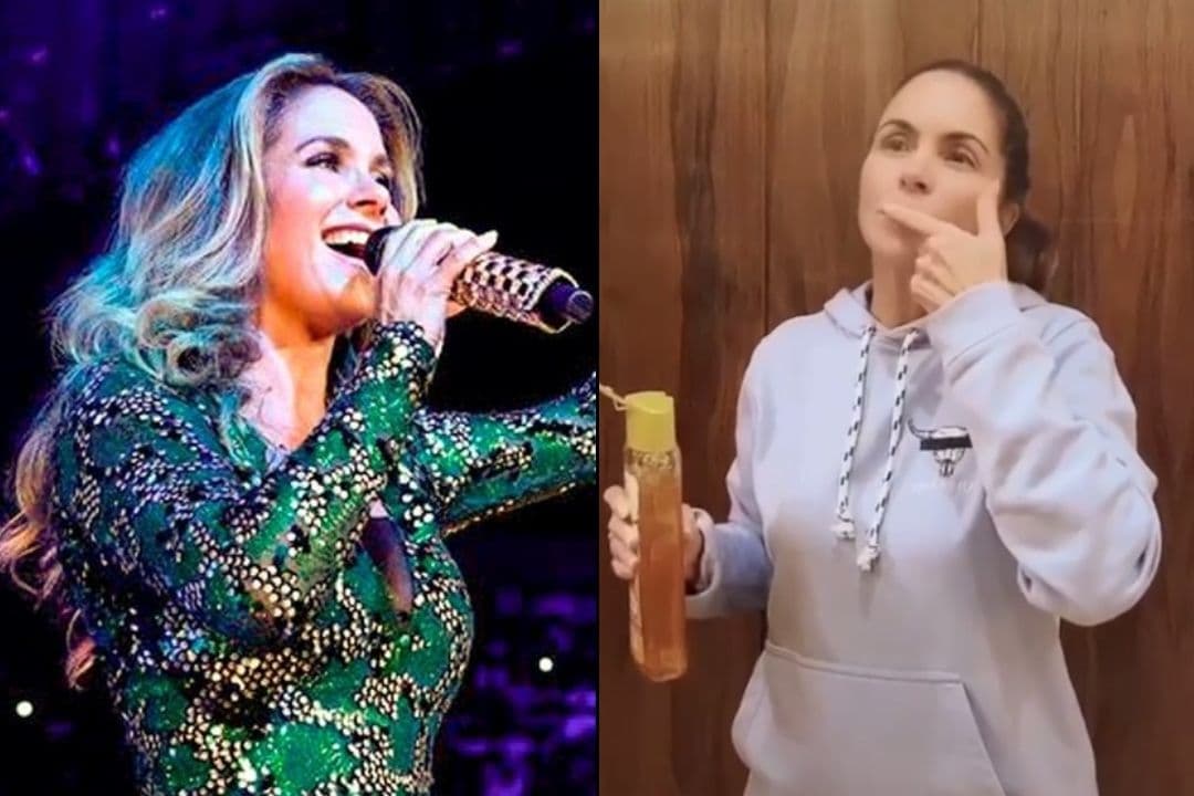Lucero compartió que TikTok le bajó un video.