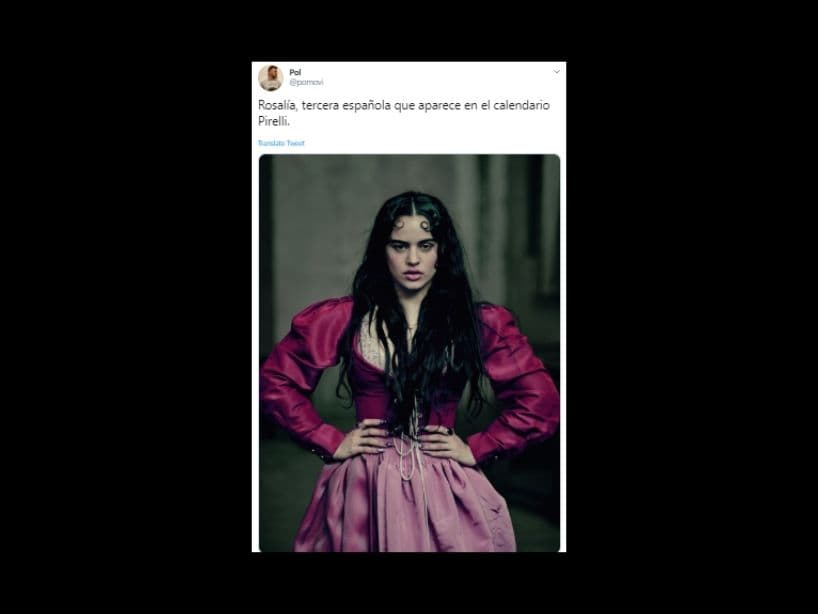 Rosalía.
