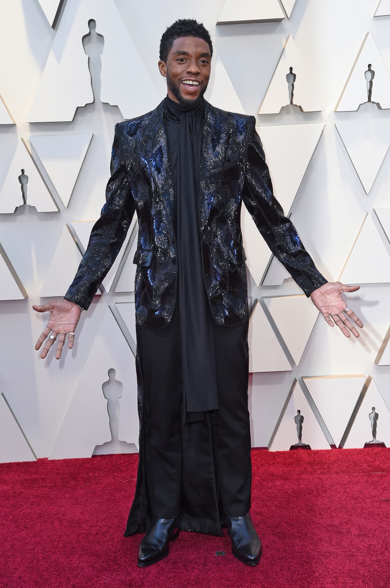 Chadwick Boseman, protagonista de "Pantera Negra".